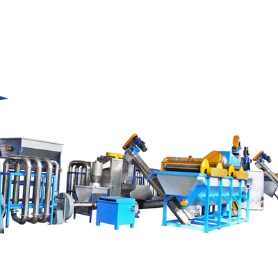 Scrap Waste Plastic Flakes Bottle Pet Plastic Recycling Industrial Hot Wash Recycling Machine Price Line